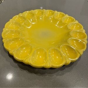 💛vintage deviled egg plate💛